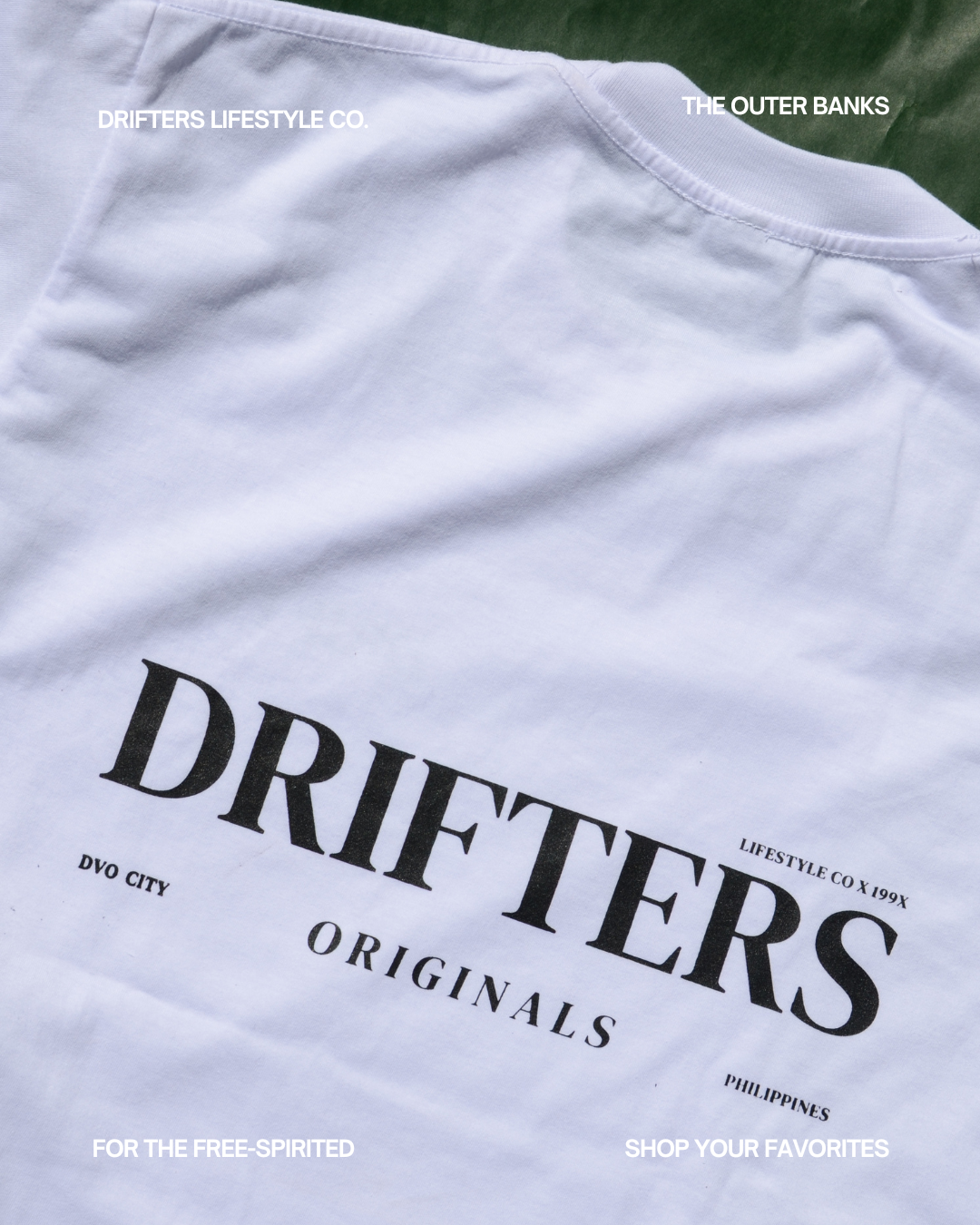 DRIFTERS ORIGINALS LOGO TEE