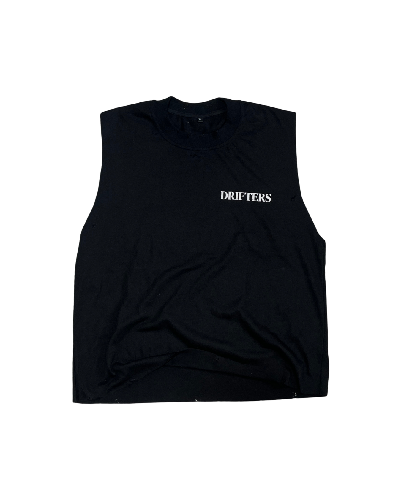DISTRESSED TRAINING CLUB CROPPED SANDO
