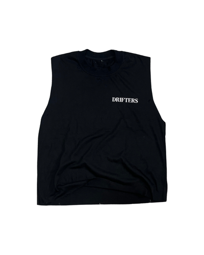 DISTRESSED TRAINING CLUB CROPPED SANDO