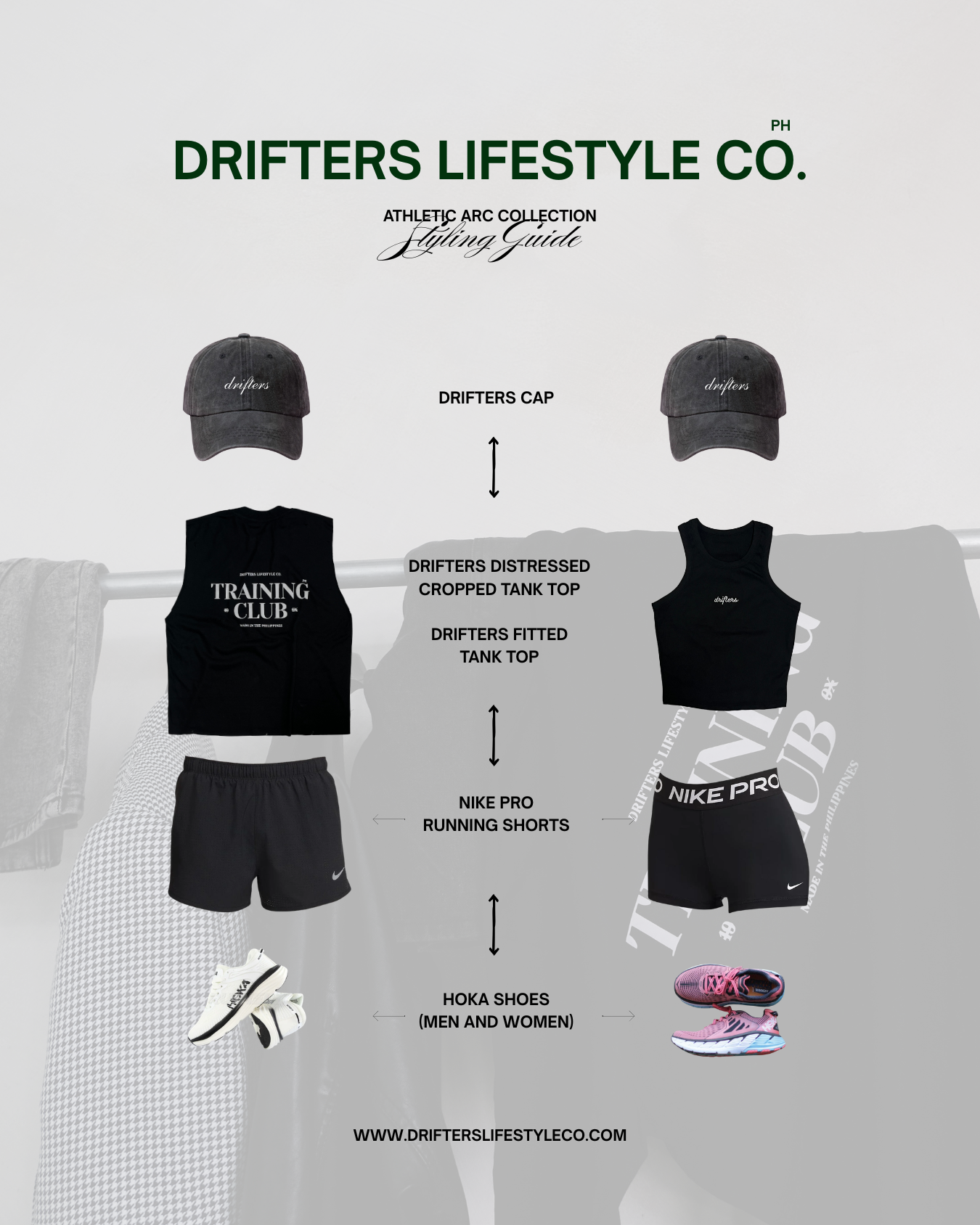 DISTRESSED TRAINING CLUB CROPPED SANDO