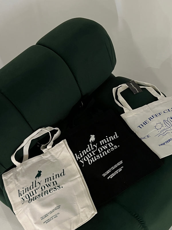 KMYOB (KINDLY MIND YOUR OWN BUSINESS) TOTE BAG V1